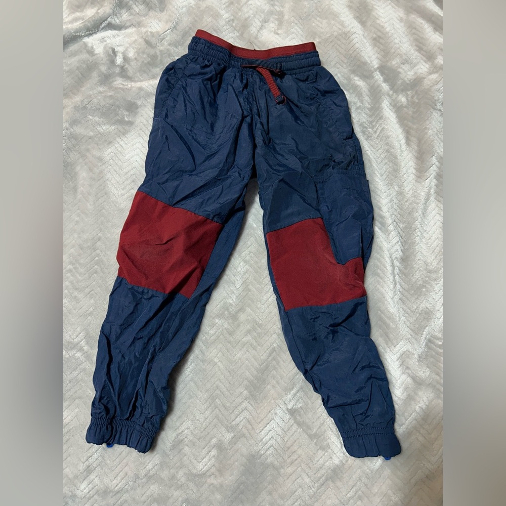 Russell Athletic Kids Navy and Burgundy Joggers